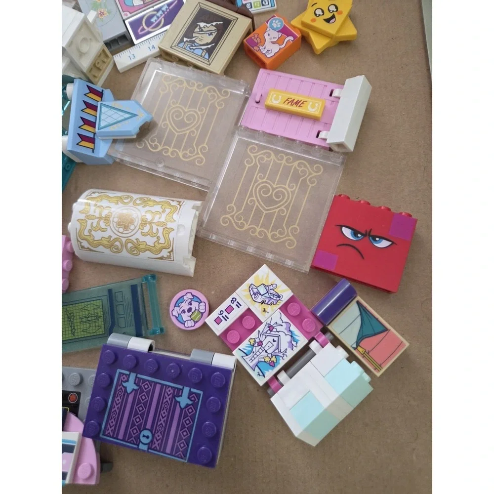 Lego Friends Decorative Printed Sticker‎ Parts Specialty Pieces Lot